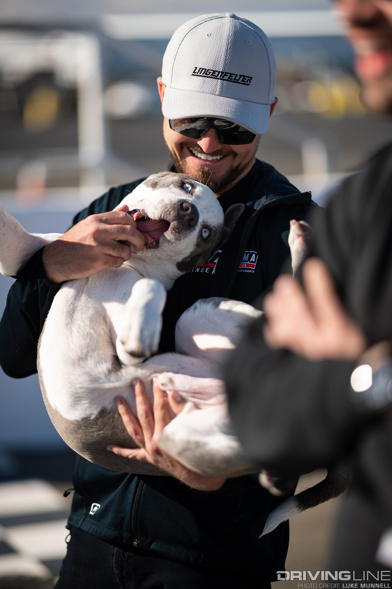 pitbull ready to race corvette z06 at chuckwalla raceway