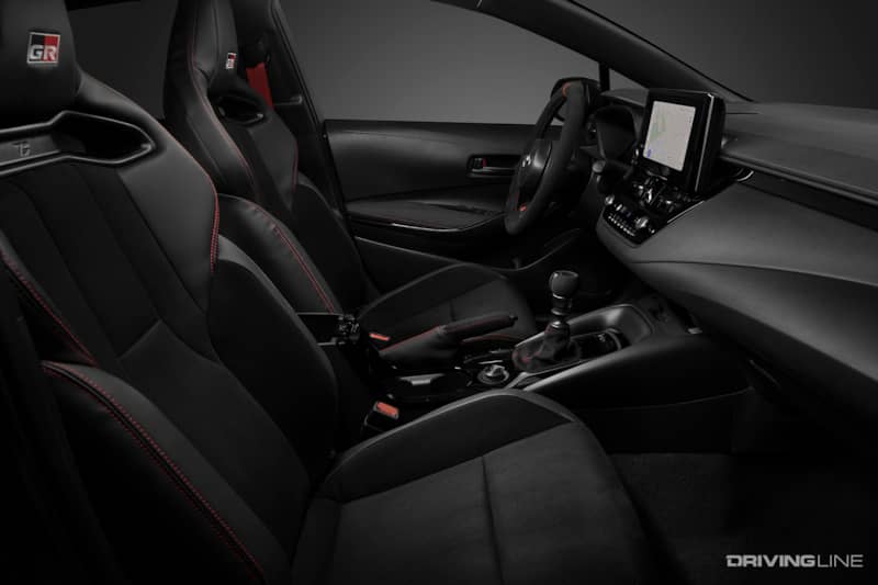 2023 GR Corolla Morizo Edition Interior