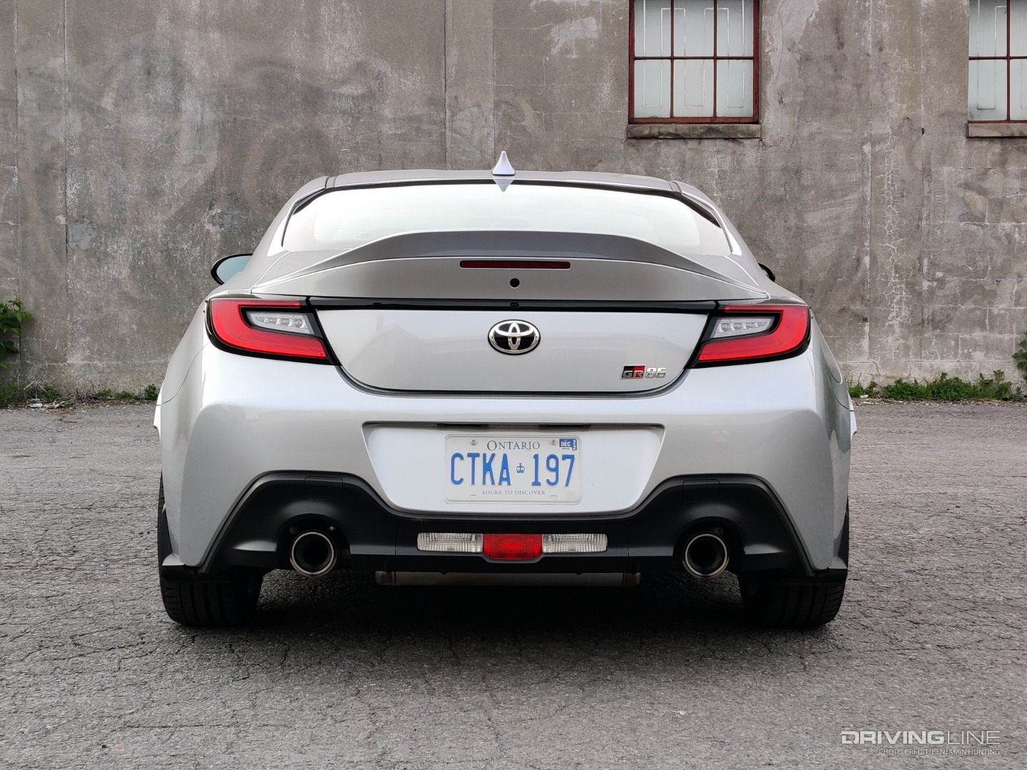 2022 Toyota GR 86 rear view