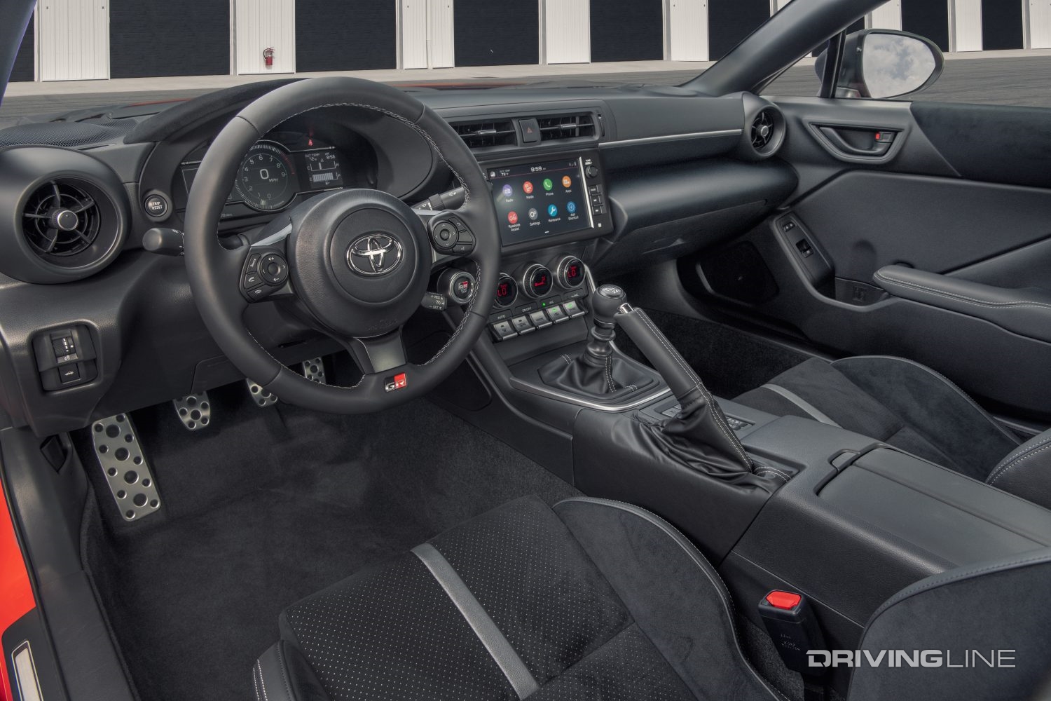 2022 Toyota GR 86 interior dashboard