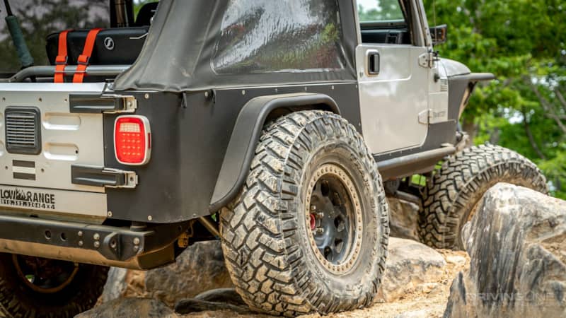 Nitto Trail Grappler Rock Crawling on Jeep