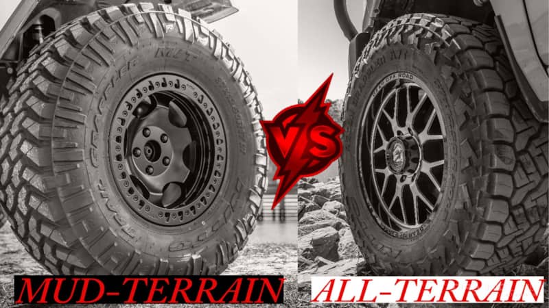 all-terrain versus mud-terrain tires