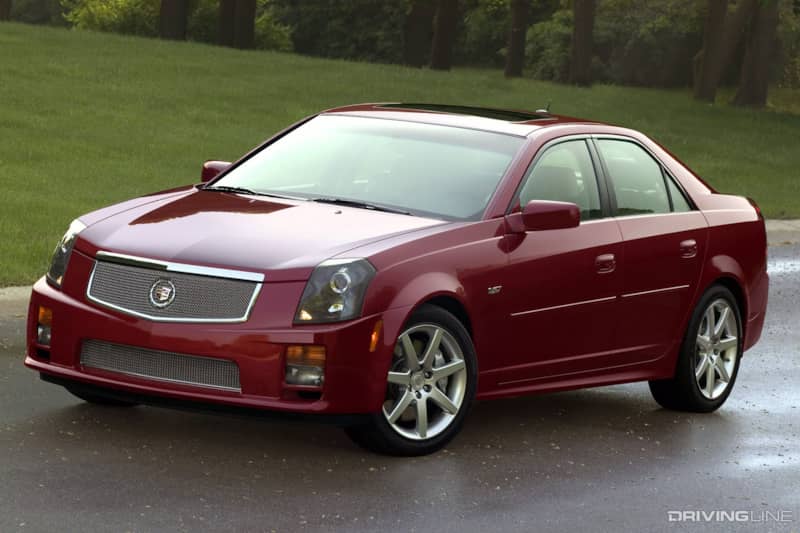 2004 Cadillac CTS-V Red Front View