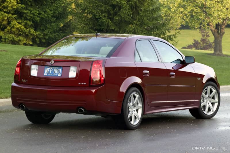 Cadillac CTS-V First Gen Rear View