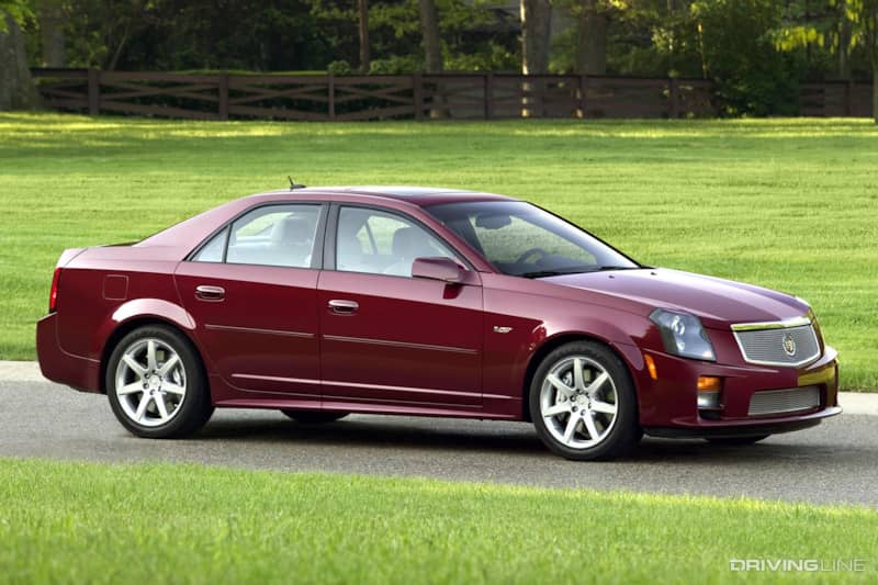 2004 Cadillac CTS-V Red