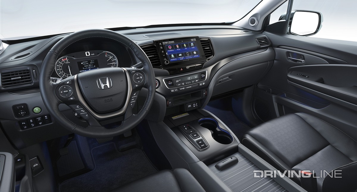 2022 Honda Ridgeline interior
