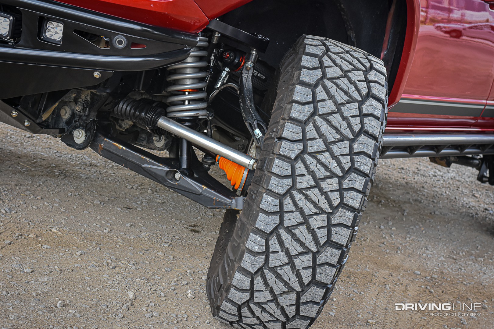 38" Nitto Ridge Grappler on Ford Bronco