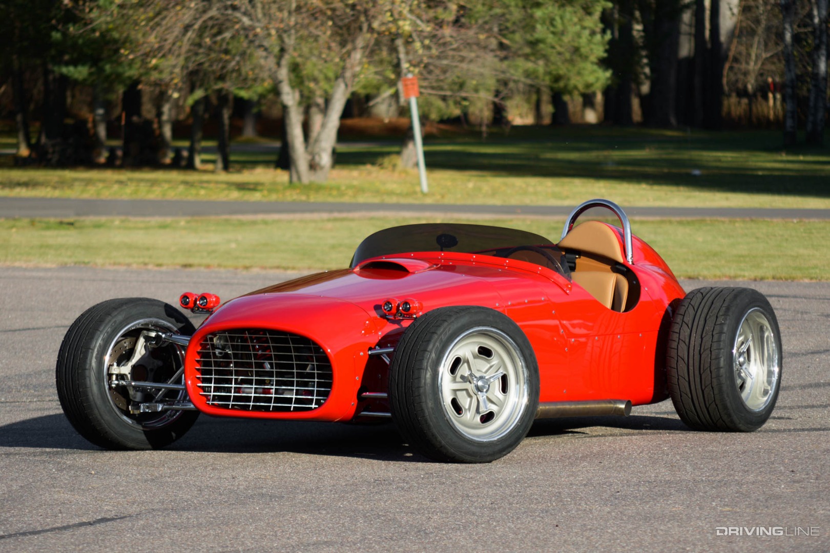 Troy Indy Roadster Open Wheel Car on Nitto NT555 G2 Tires