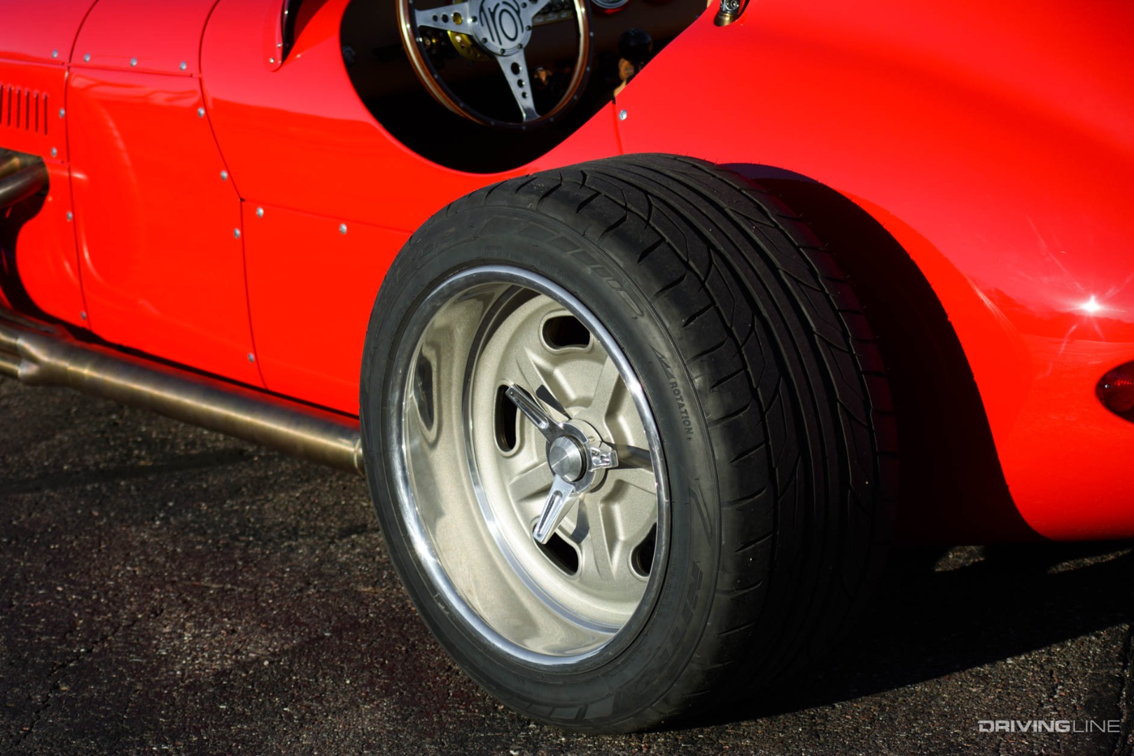 Troy Indy Roadster Open Wheel Car with Nitto NT555G2