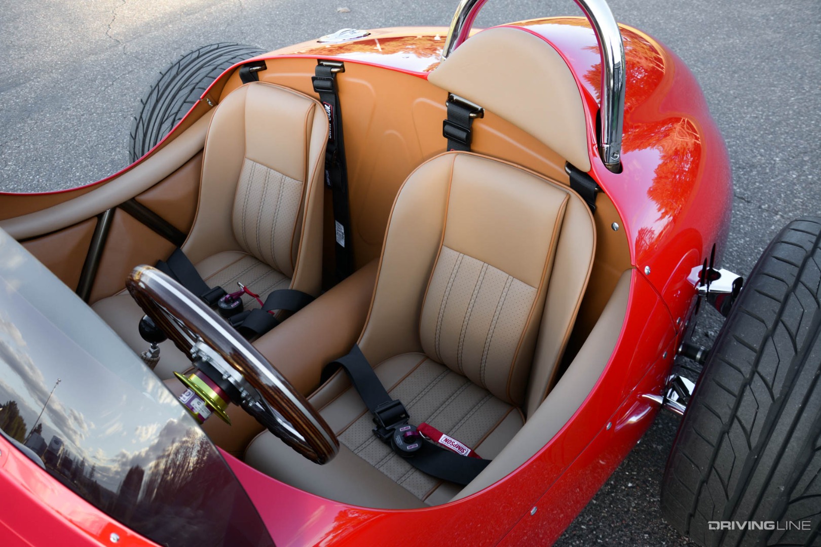 Troy Indy Roadster Interior