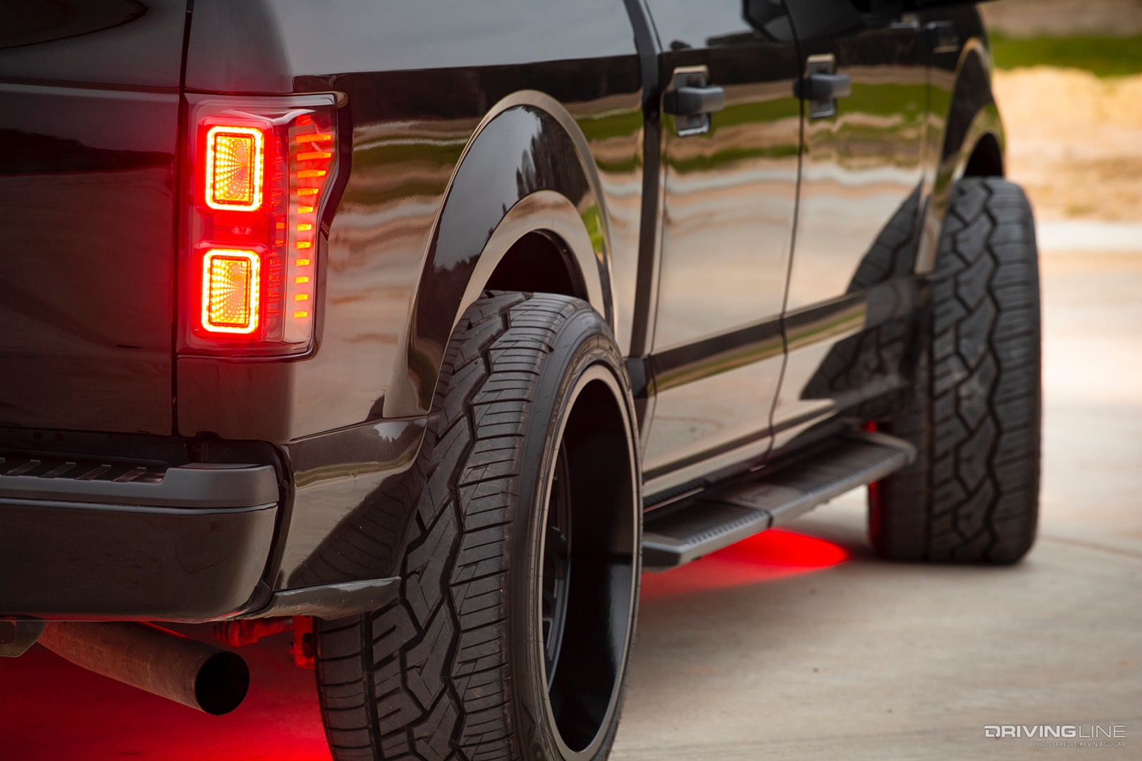 Nitto 420V Tires of Brandt Caloudas' 2017 Ford F150