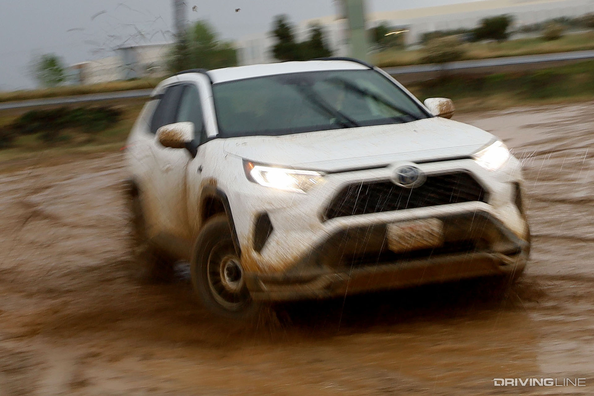 Toyota RAV4 Prime in Mud