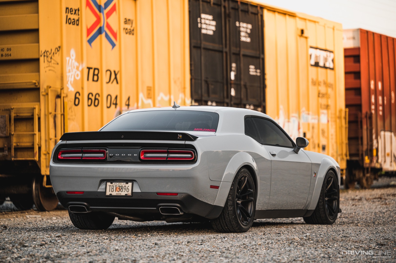 Dodge Challenger Widebody rear shot