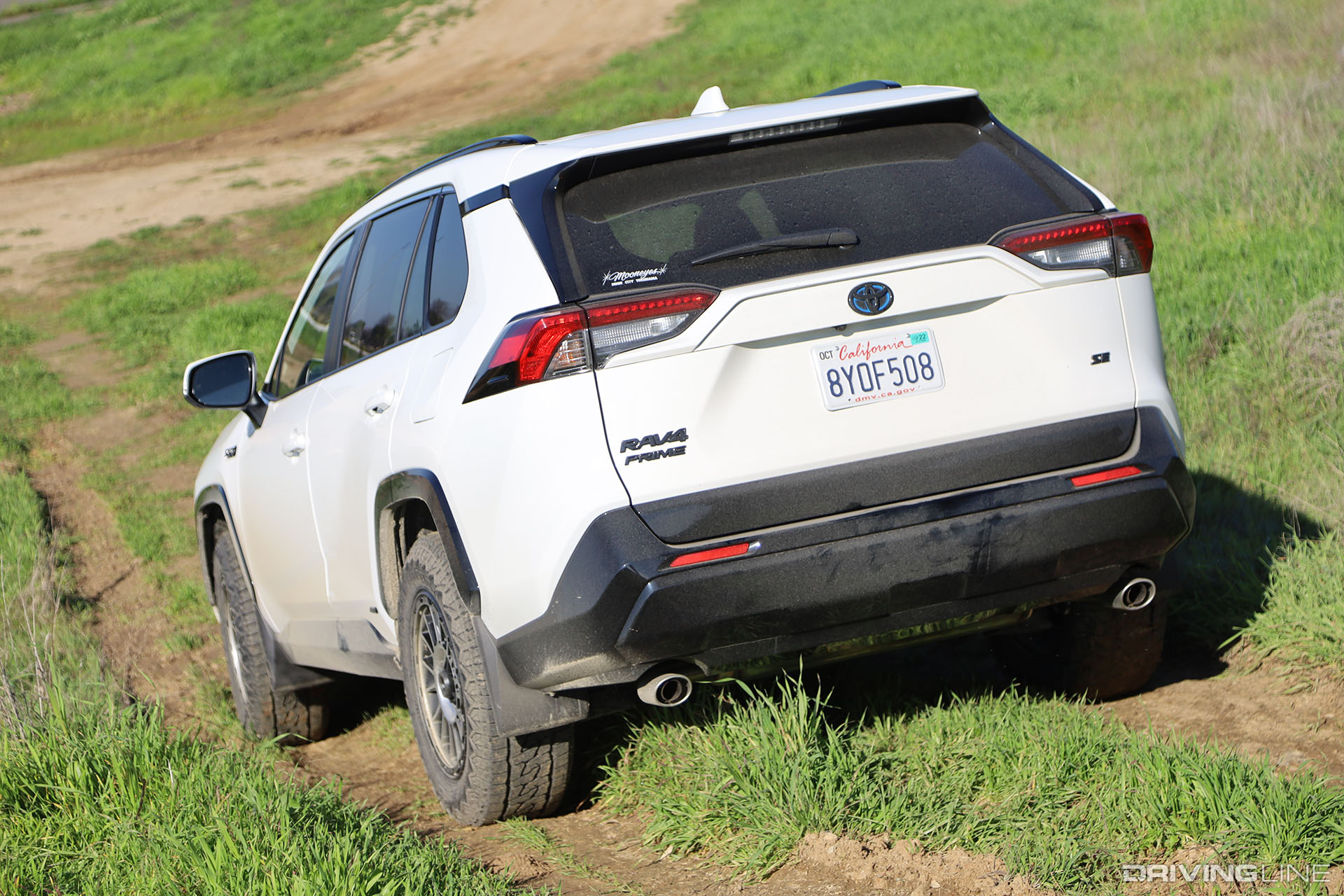 Toyota RAV4 Prime on Hill