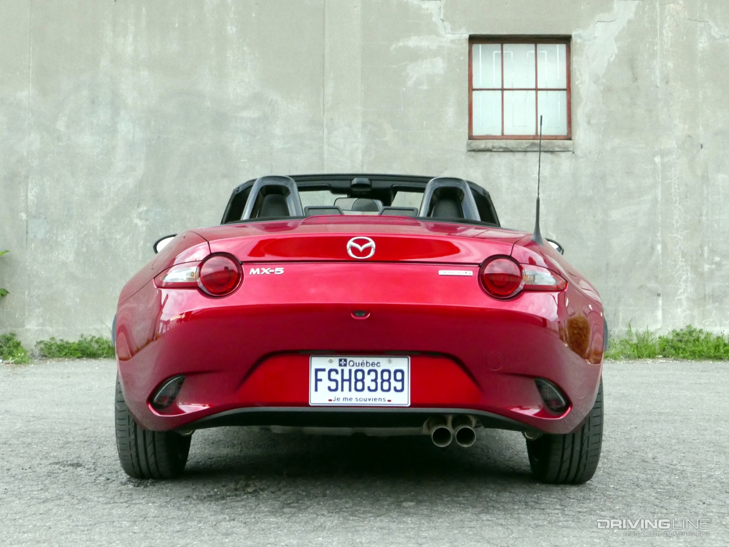 2022 Mazda MX-5 Miata rear view
