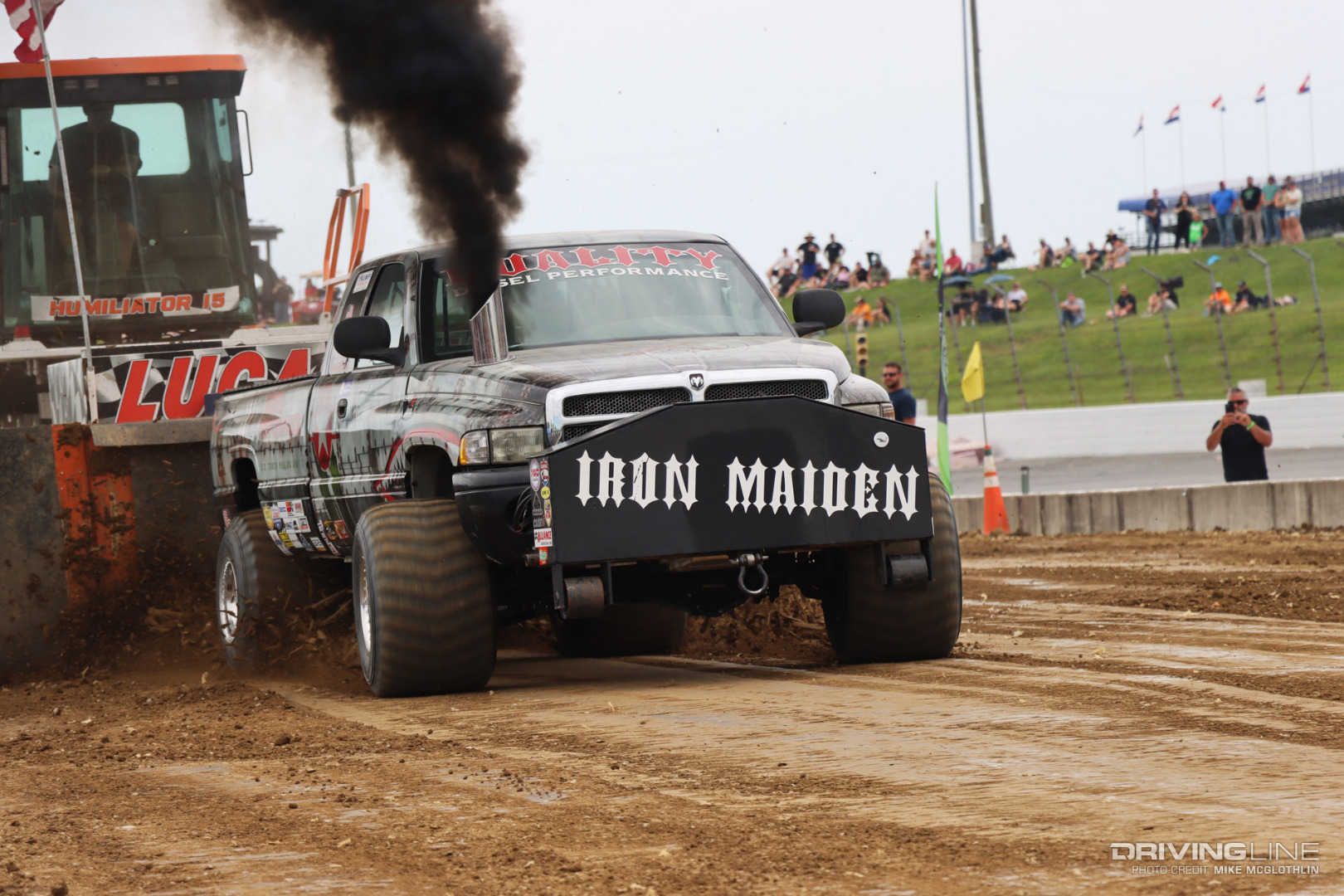 Iron Maiden Diesel Truck Pull