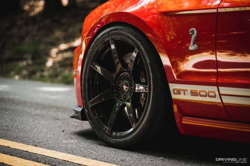 Nitto NT555 G2 on Ford Shelby Cobra GT500