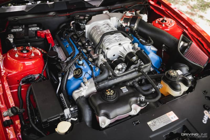 2014 Shelby GT500 engine bay