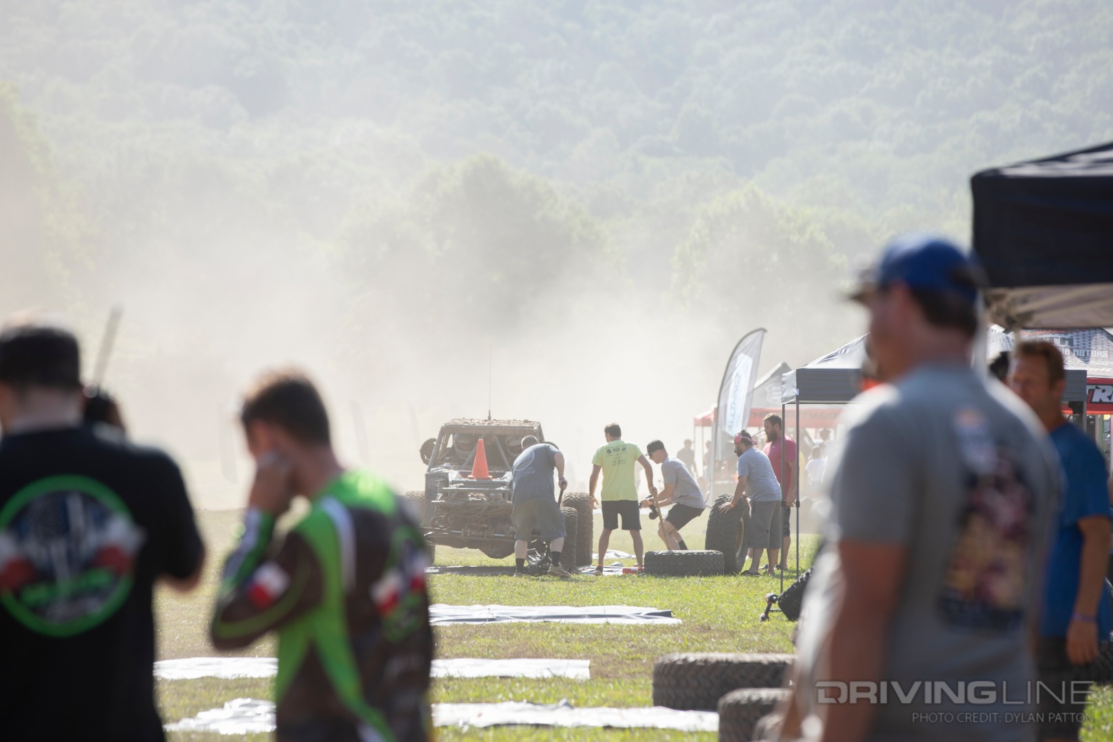 Pit stop at an Ultra4 Off-Road Race in 2022