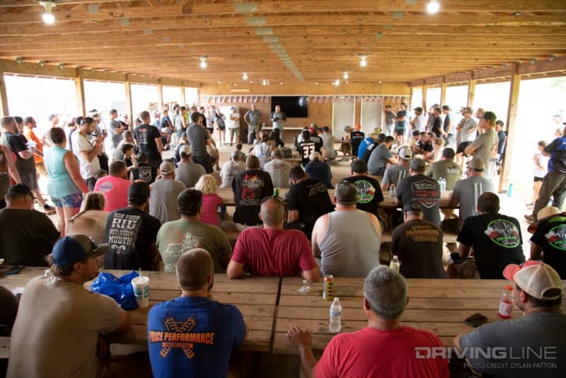 Drivers meeting on Friday