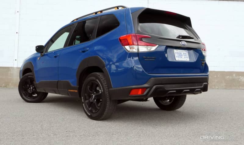 2022 Subaru Forester Wilderness rear 3/4