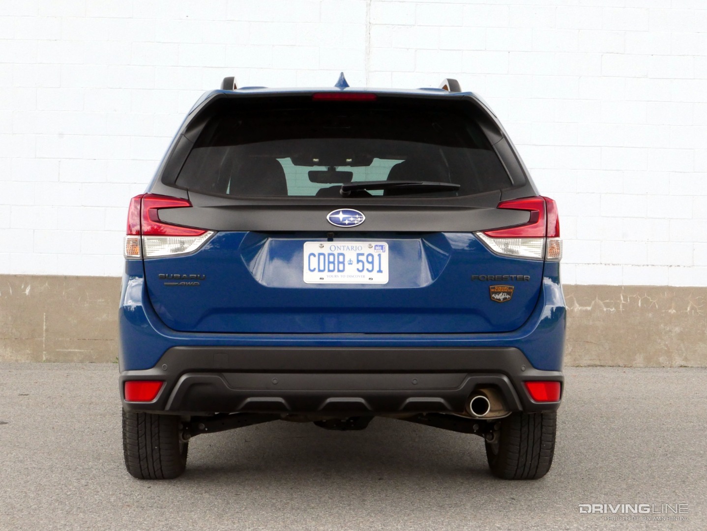 2022 Subaru Forester Wilderness rear view