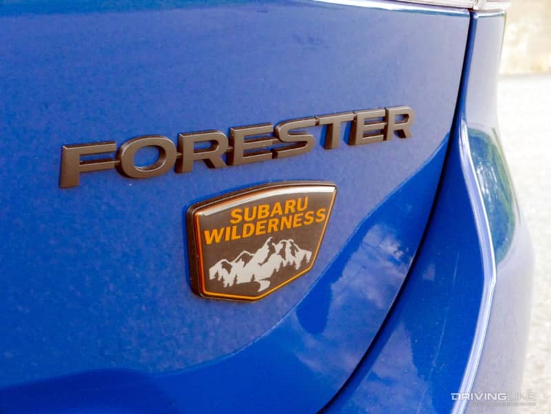 2022 Subaru Forester Wilderness badge