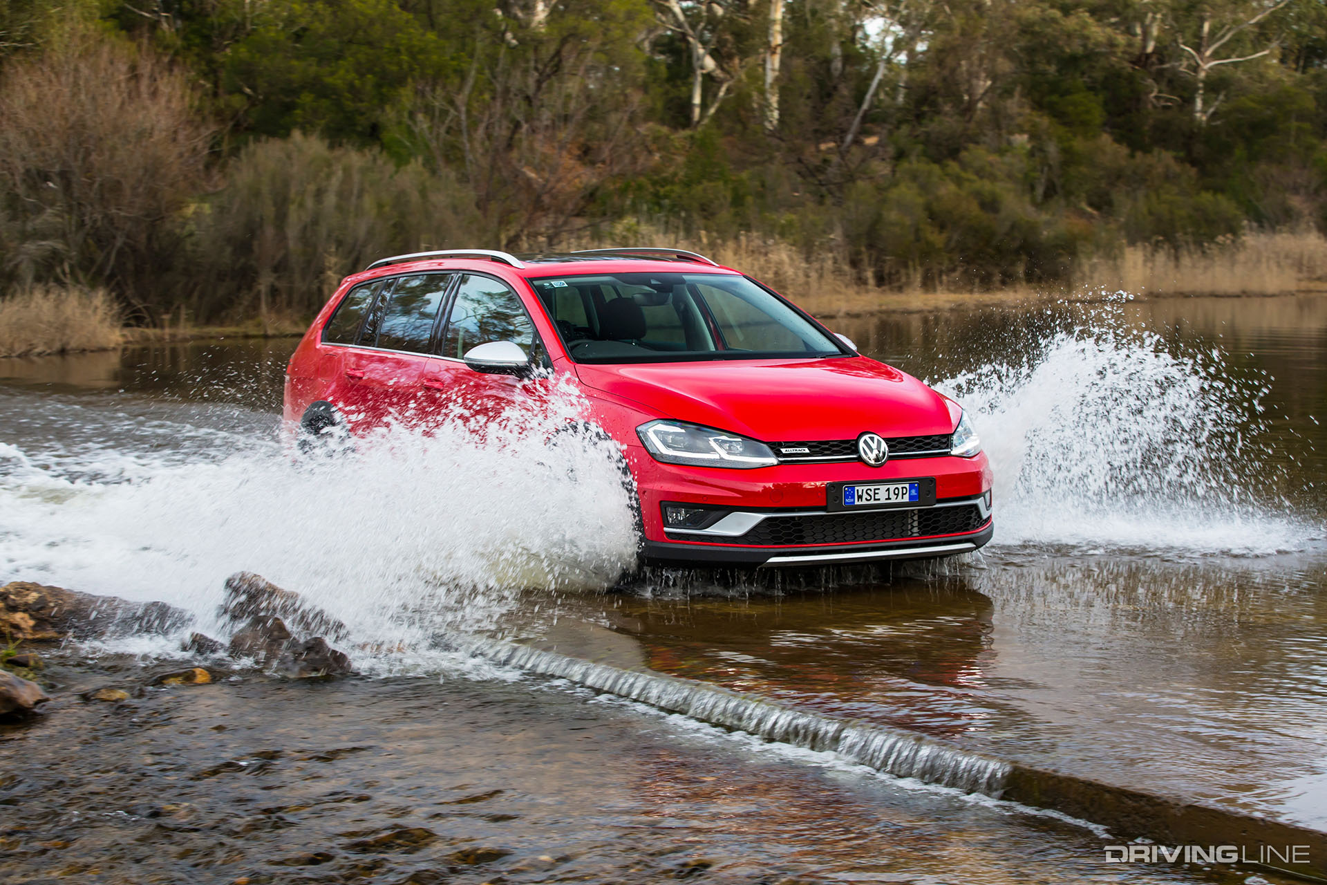 Volkswagen Alltrack Crossing River