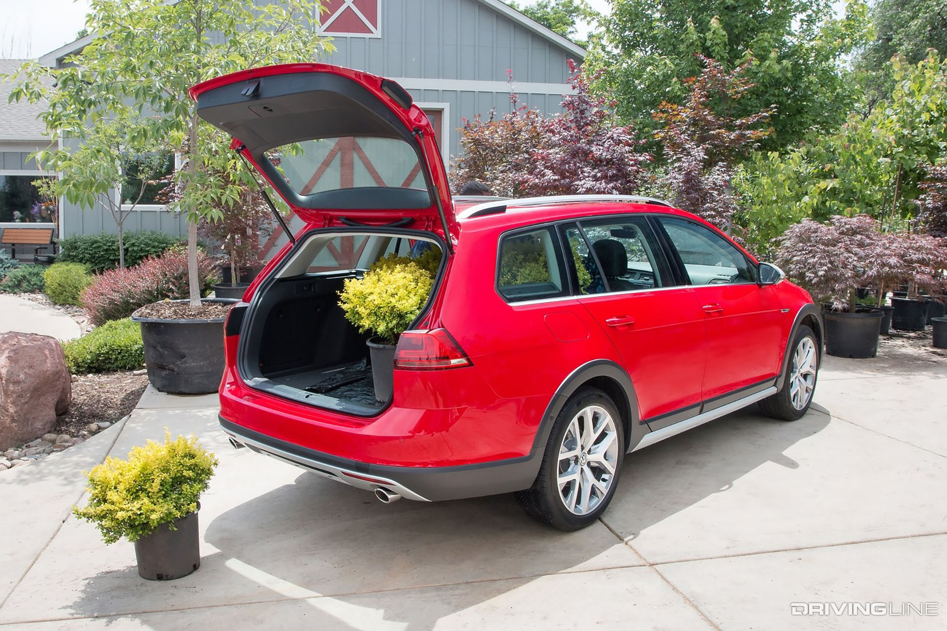Volkswagen Golf Alltrack Cargo Area