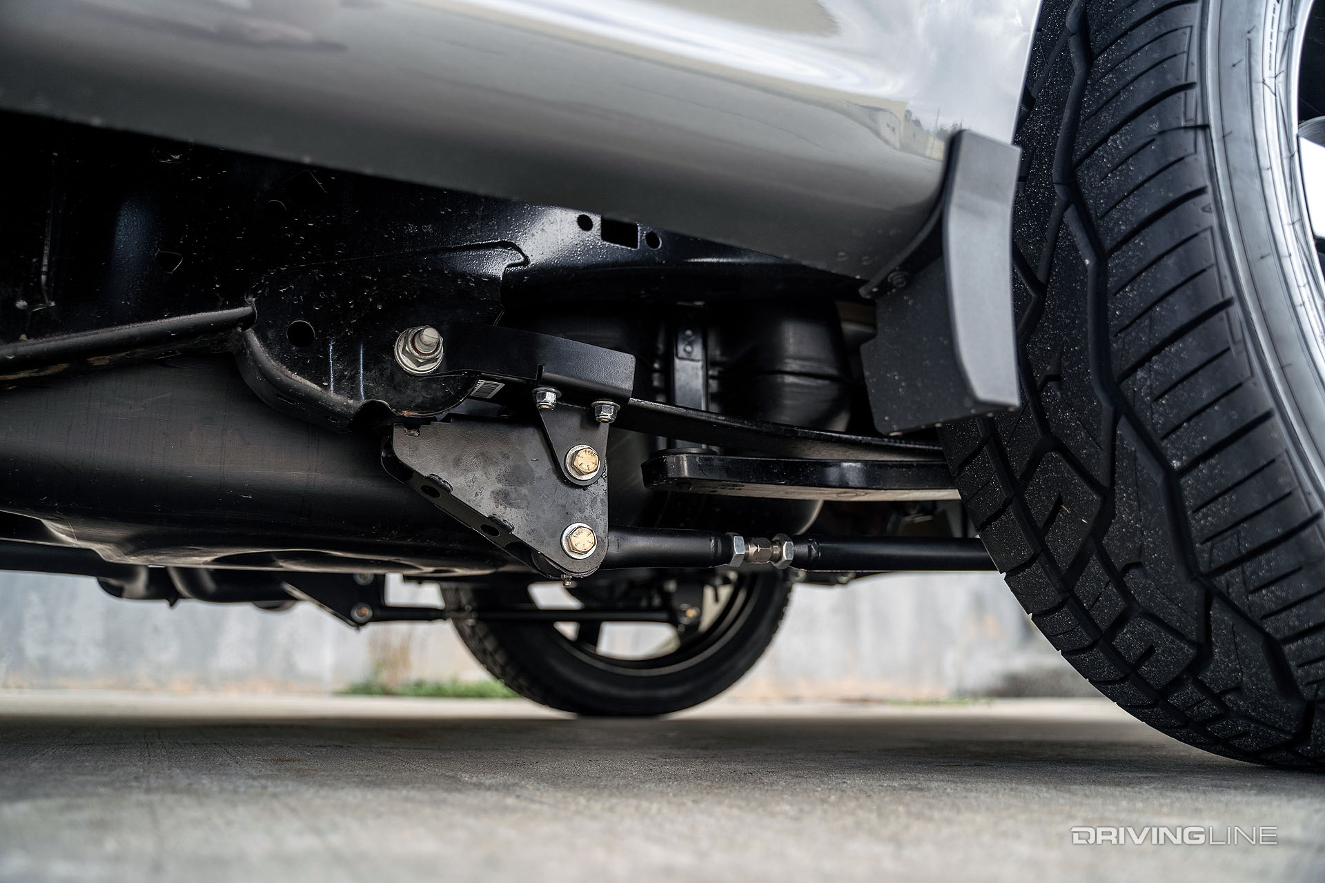 steeda f-150 thunder suspension closeup