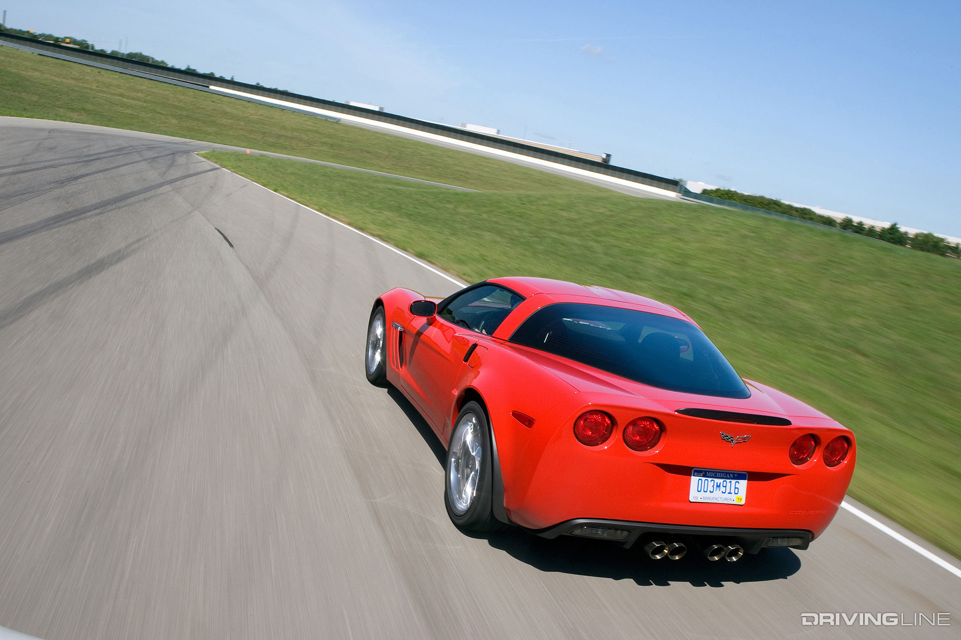 Corvette C6 Grand Sport on Track