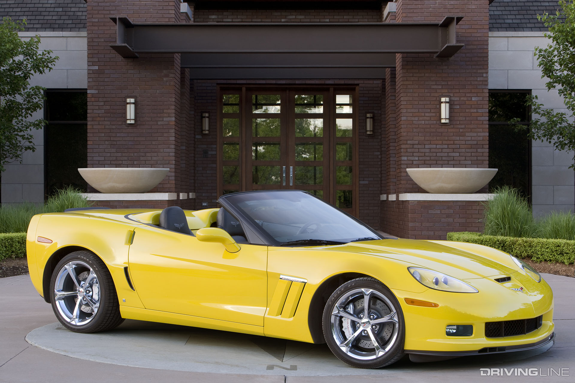 C6 Corvette Grand Sport Yellow Convertible