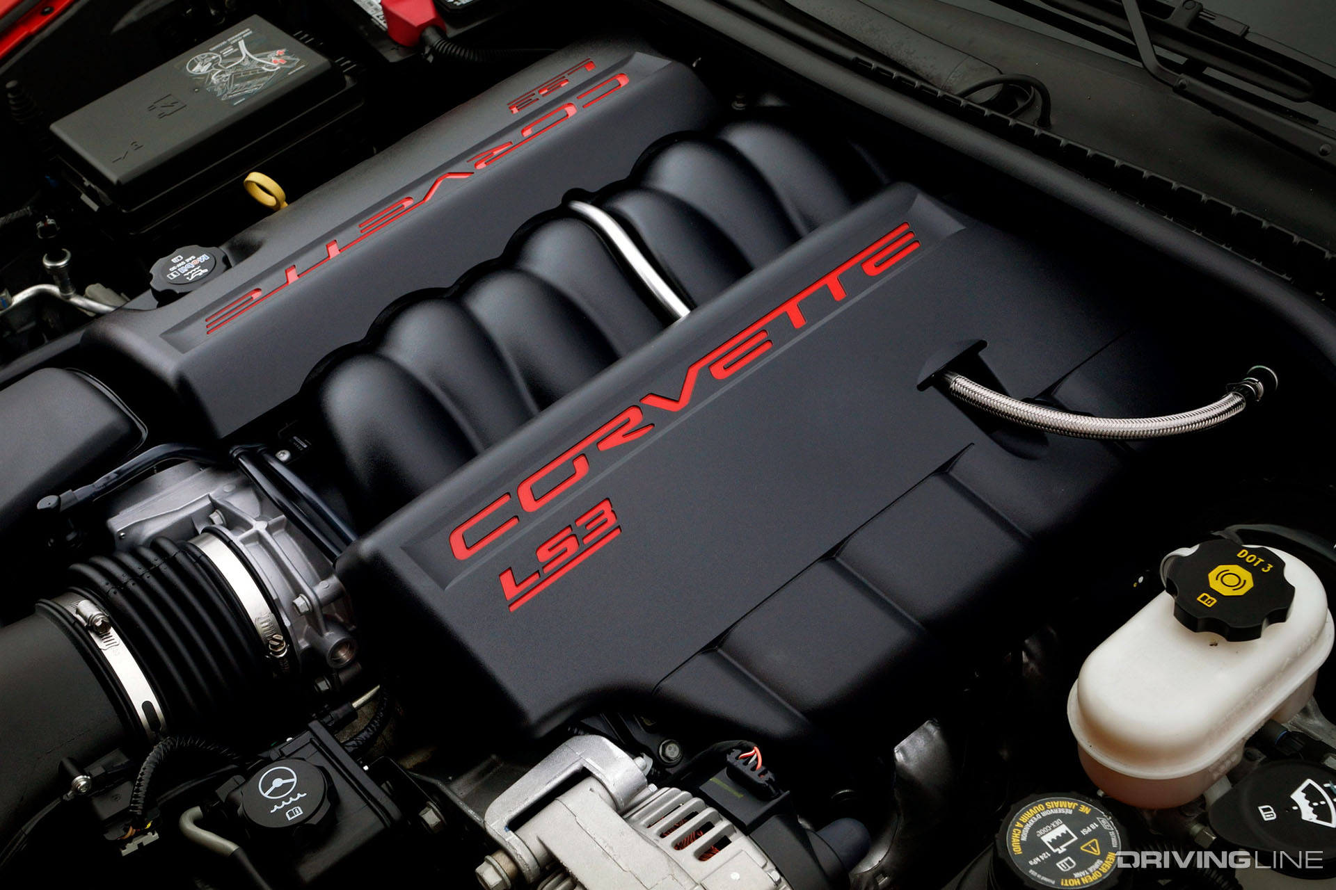 C6 Corvette LS3 Engine
