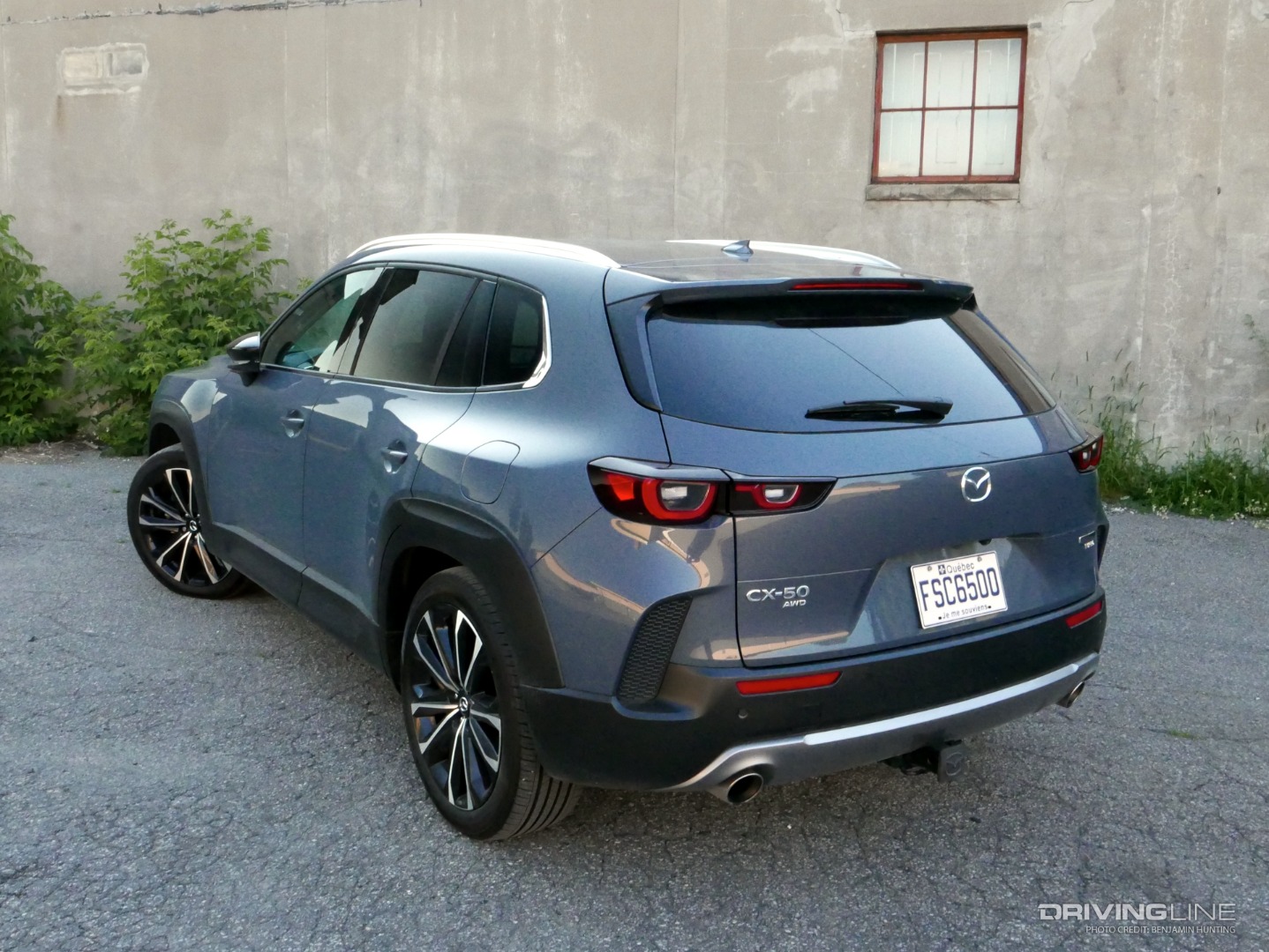 2023 Mazda CX-50 rear 3/4