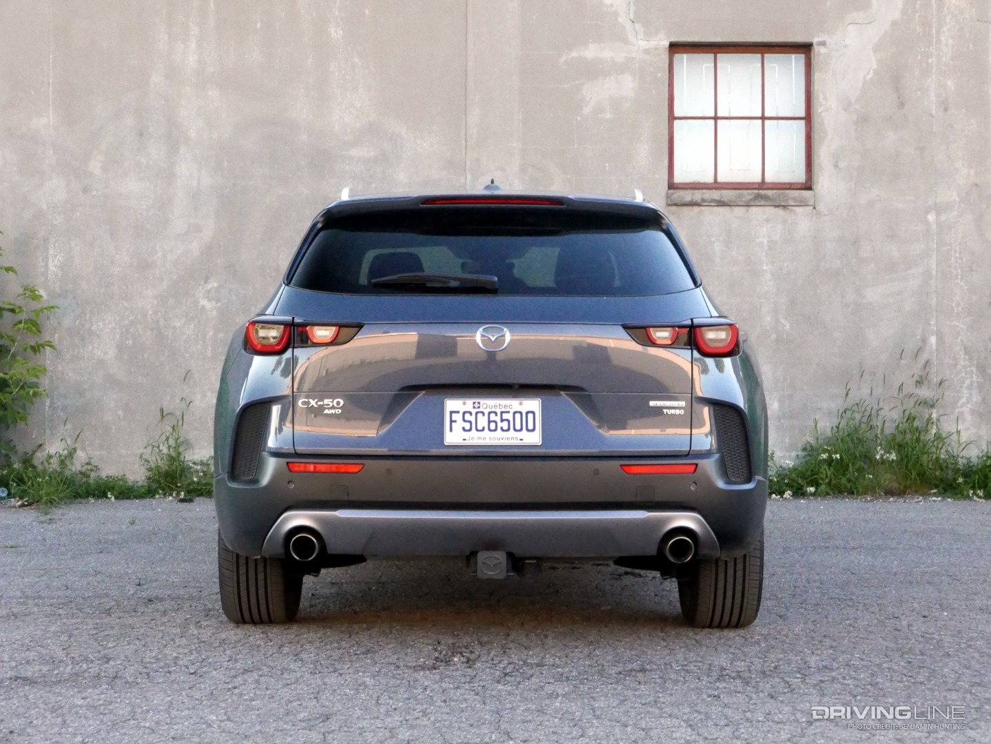 2023 Mazda CX-50 rear view