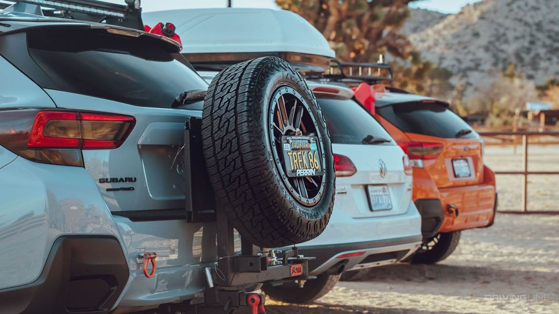 Subaru Crosstrek with Nitto Nomad Grappler Tires
