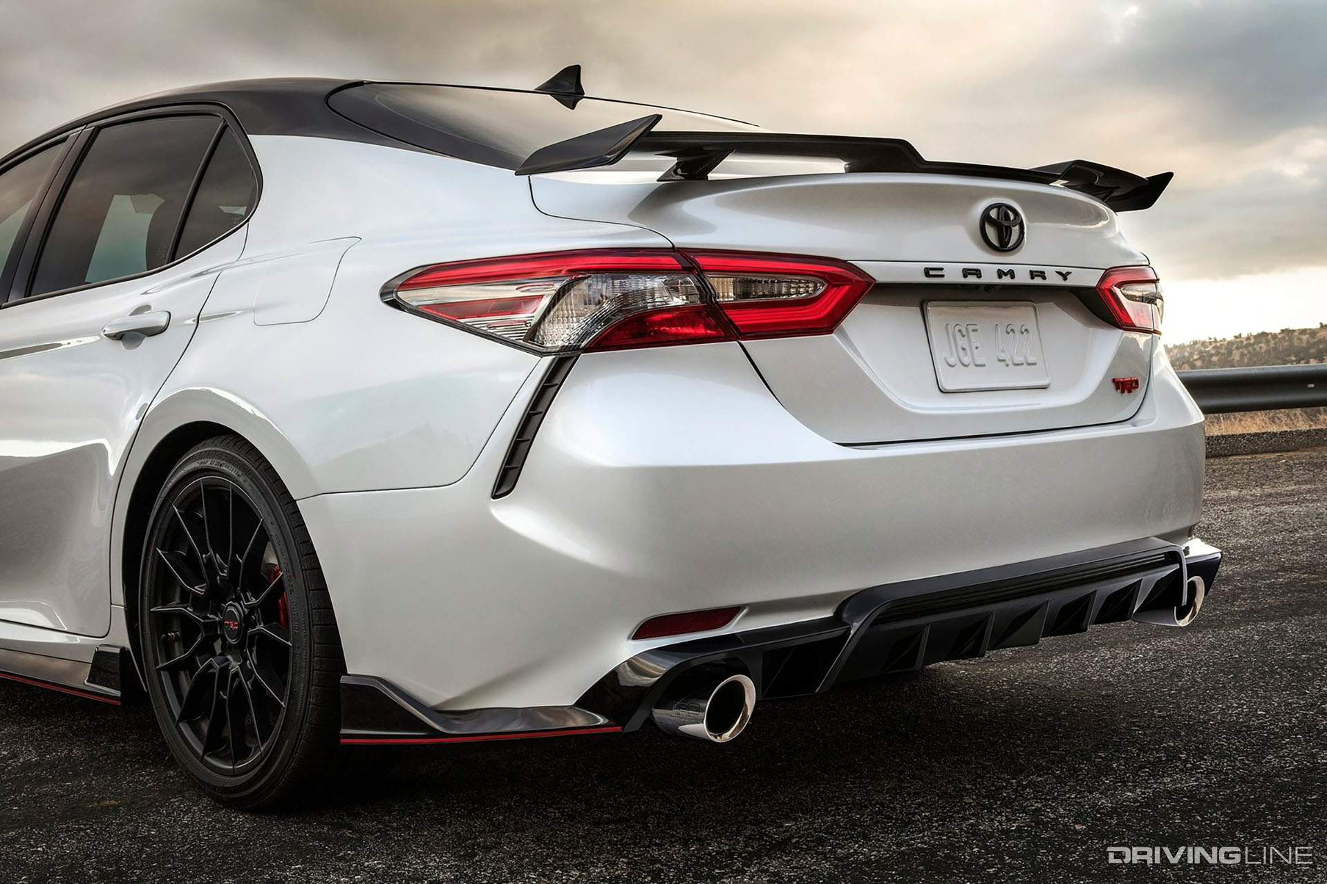Toyota Camry TRD Rear View