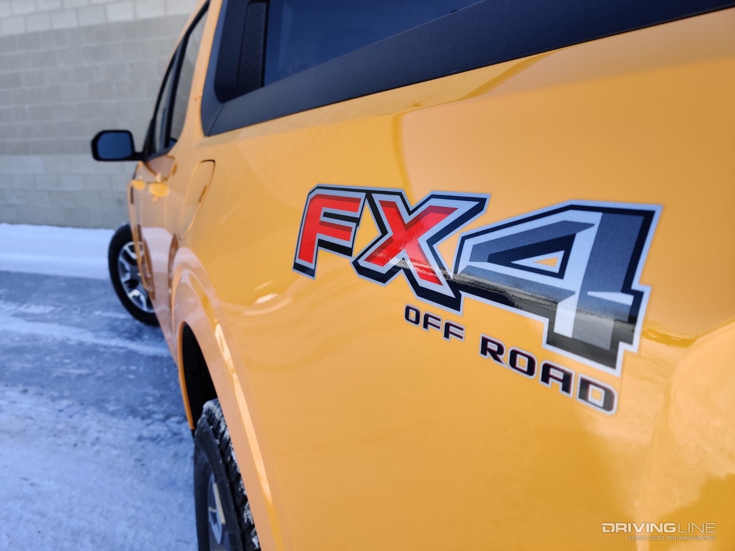 Ford Maverick FX4 sticker