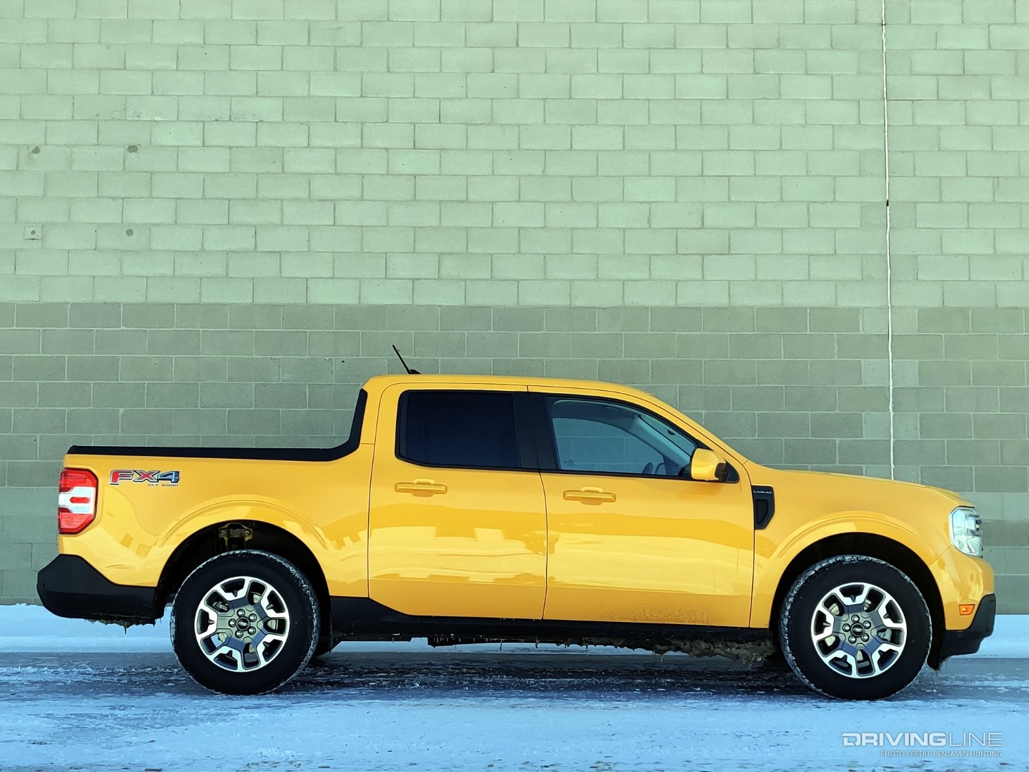 Ford Maverick side profile