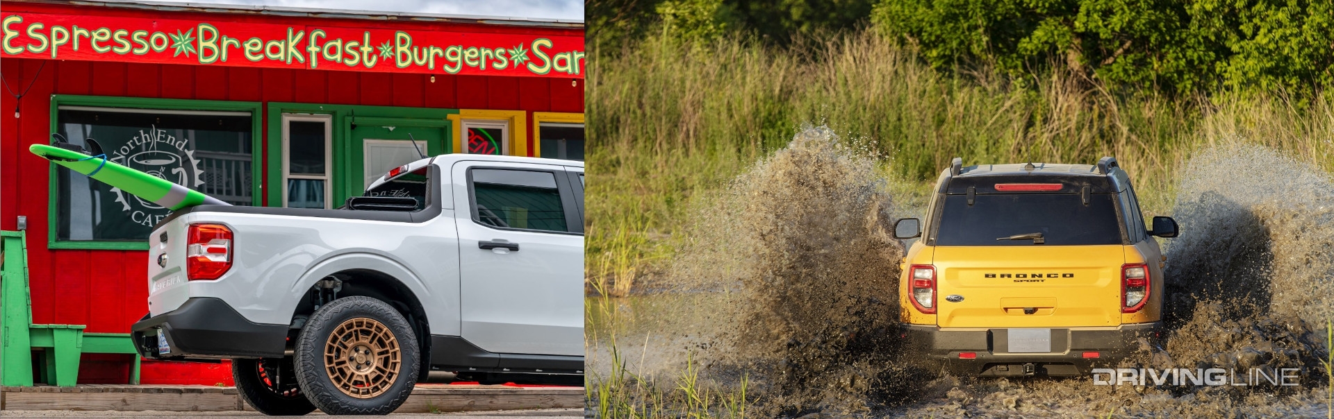 Ford Bronco Sport vs Ford Maverick
