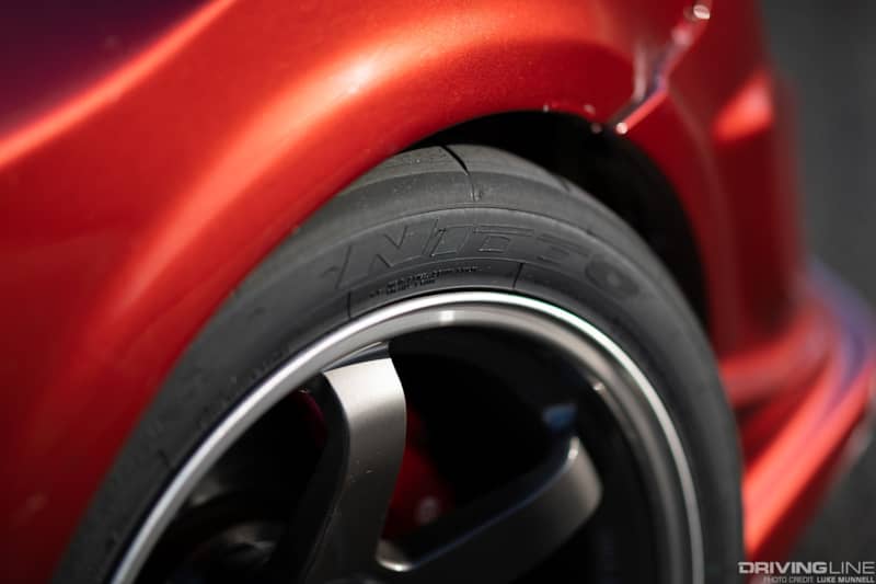 racing nitto nt01 tires at chuckwalla on honda civic si