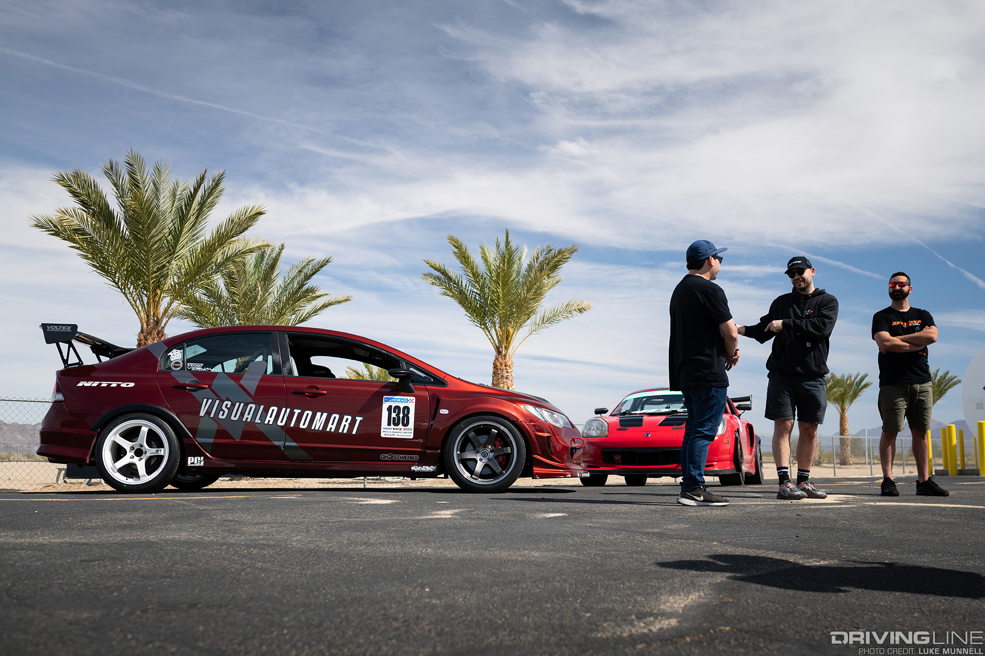 driver battles time attack toyota mr-s racing civic si on nitto nt01 tires