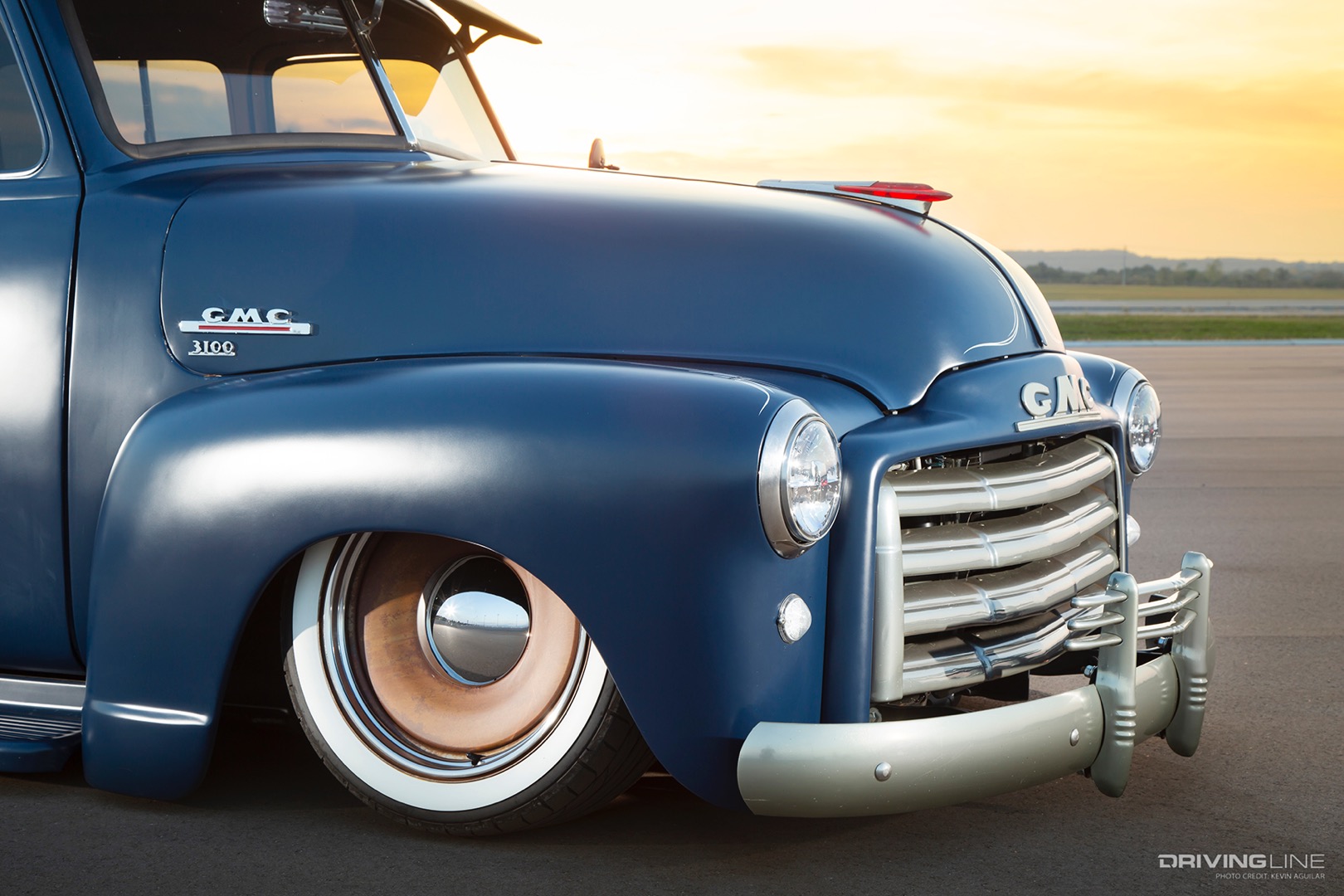 Custom Nitto NT555 G2 Tires of Clay Herron's '50 Chevy Suburban