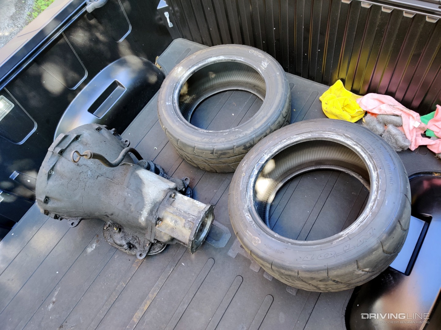 2022 Toyota Tundra hauling Nitto tires