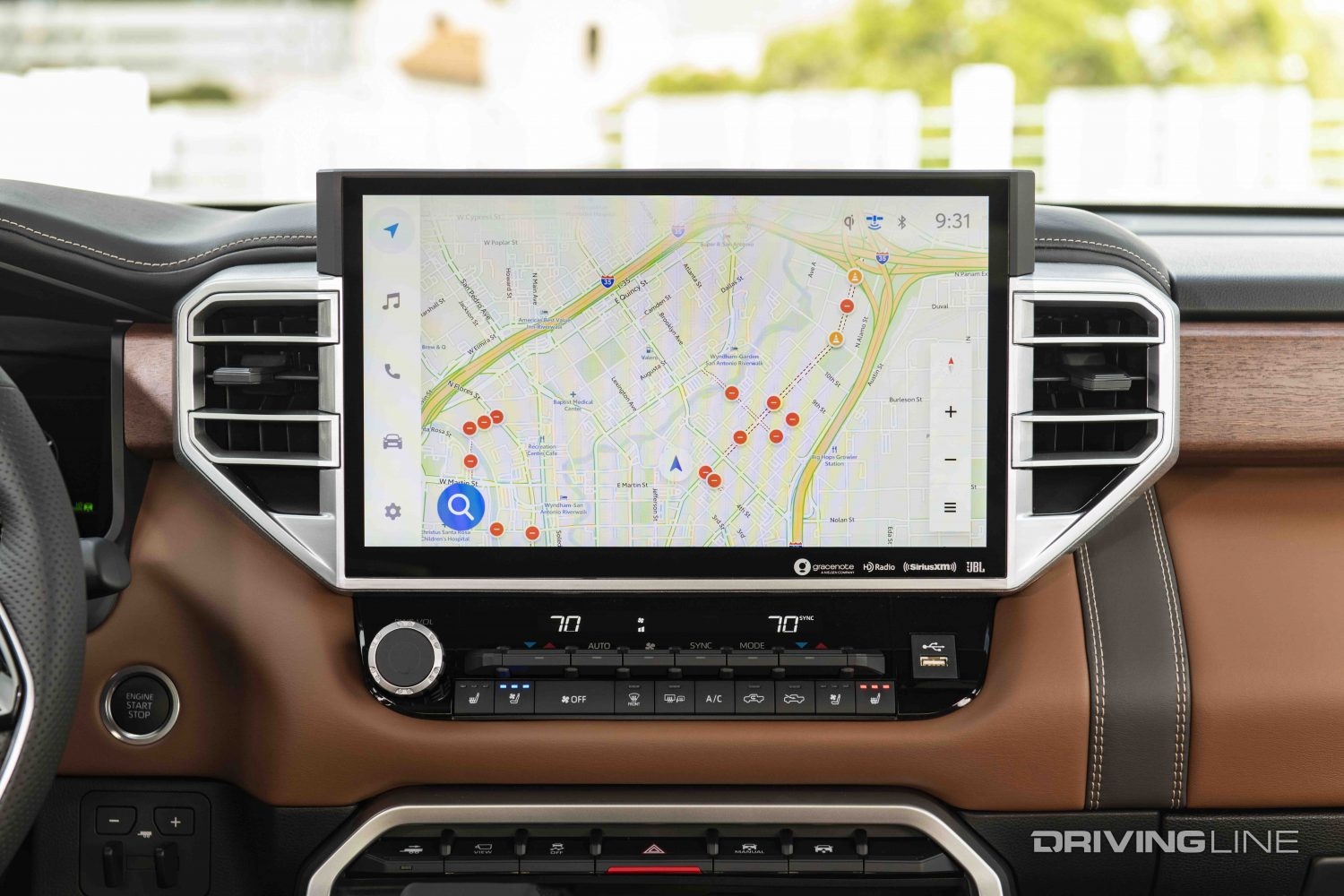 2022 Toyota Tundra infotainment screen