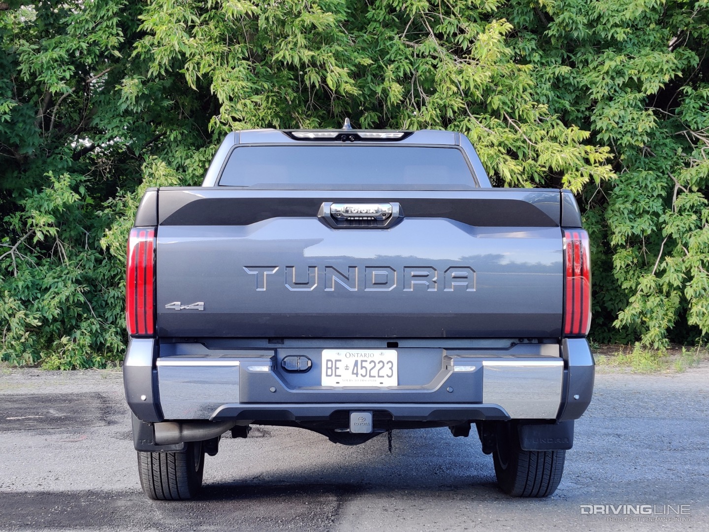 2022 Toyota Tundra rear view
