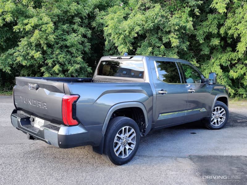 2022 Toyota Tundra rear 3/4