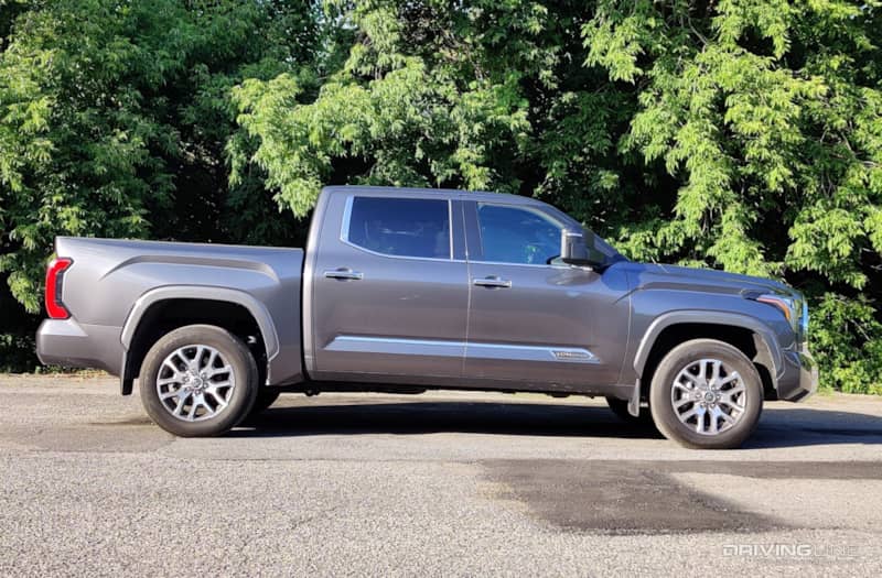 2022 Toyota Tundra side profile