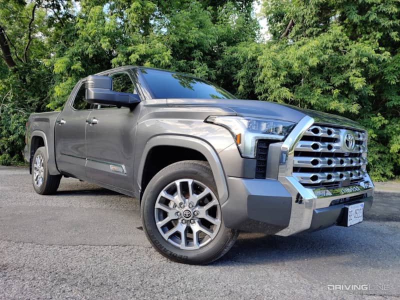 2022 Toyota Tundra front 3/4