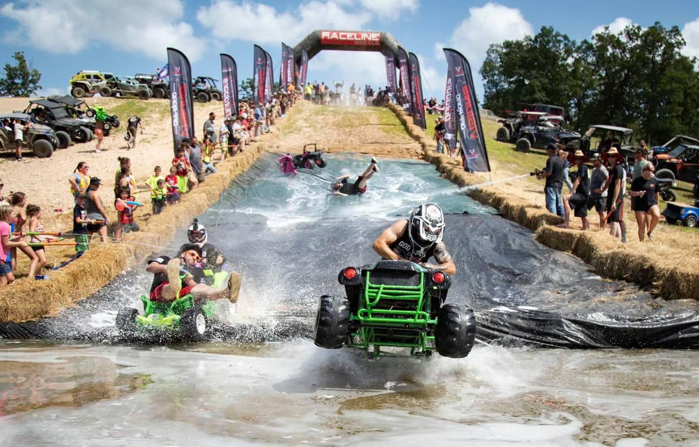 Barbie Jeep racing is a great time to watch